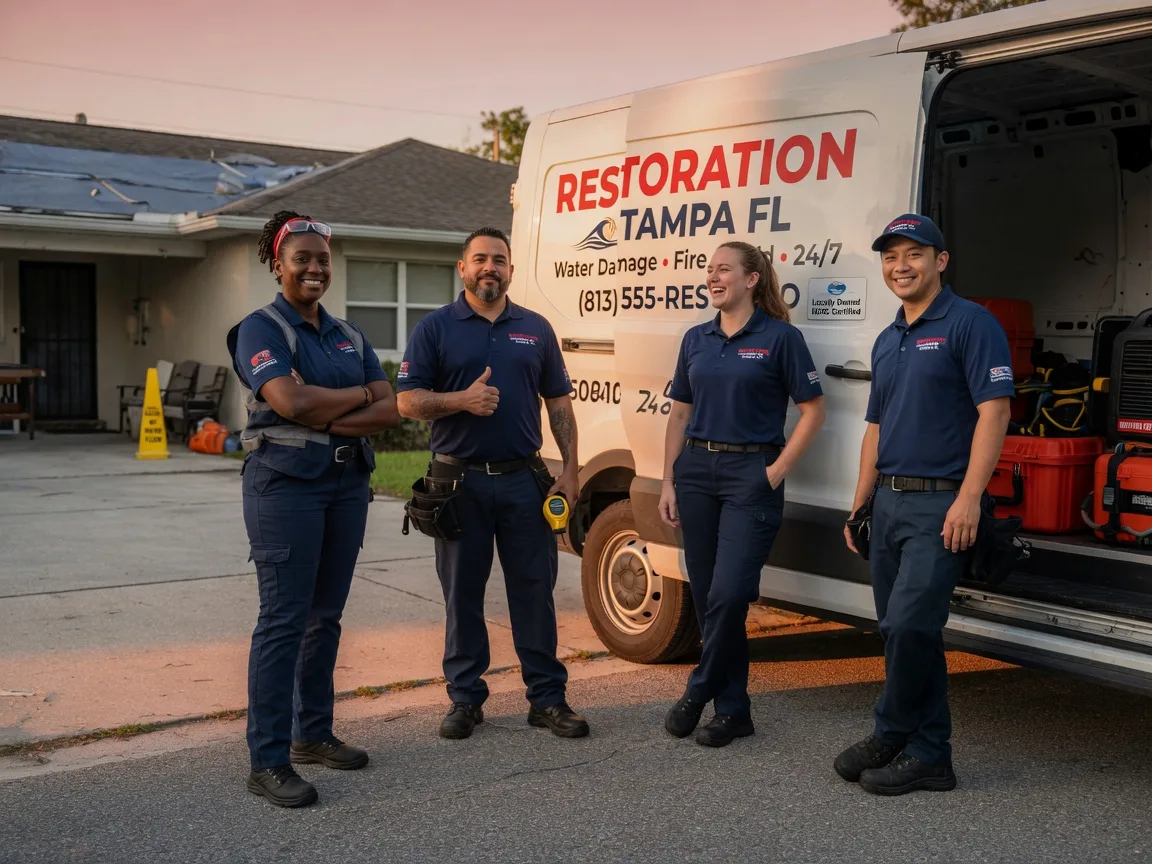 Water Damage Restoration company in Throckmorton, TX